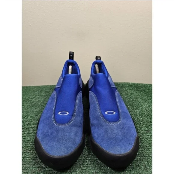 Oakley Flesh Slip On Vintage Blue Suede - Picture 2 of 4